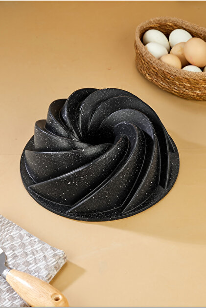 ZenaLiora ZENA LİORA DÖKÜM KEK KALIBI RÜZGAR GÜLÜ 26 CM GRANİT