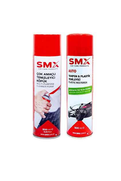 SMX Çok Amaçlı Temizleyici Köpük 500 Ml + Tampon ve Plastik