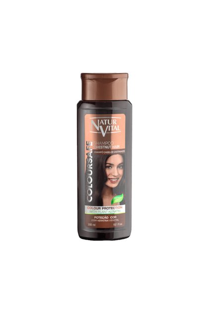 Colorsafe Chestnut Hair Shampoo- Henna Extract Color Enhancing Shampoo for Brown Hair