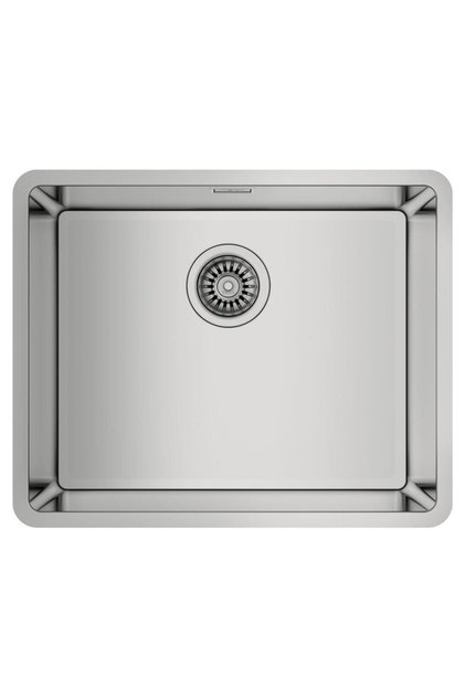 BE LINEA 50.40 RS15 Paslanmaz Çelik Evye, Tezgah Altı, 50x40 cm