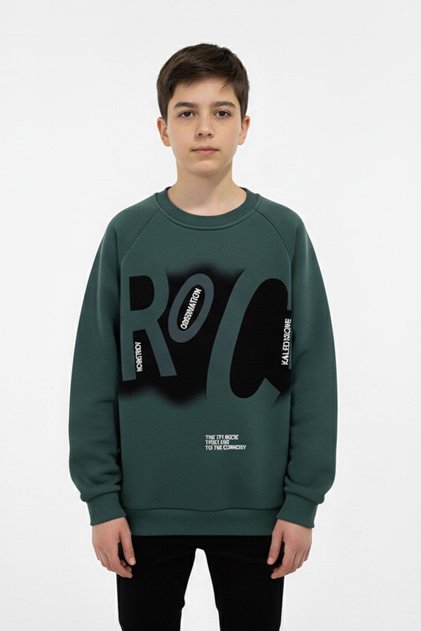 Printed Boy's Sweatshirt
