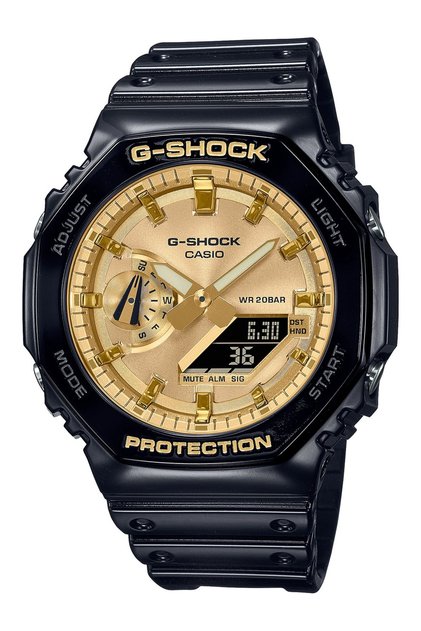 Ceas bărbătesc GA-2100GB-1AER, cuarț, 45mm, 20ATM