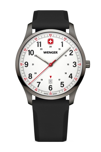 Ceas bărbătesc Wenger 01.1441.132, cuarț, 42mm, 5ATM