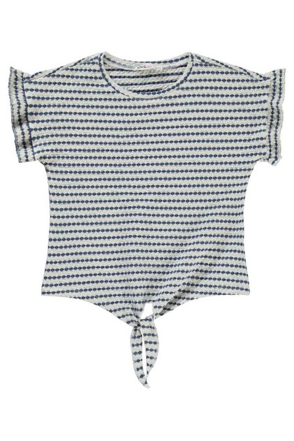 3D Jacquard T-Shirt for Ages 6-9 - Blue