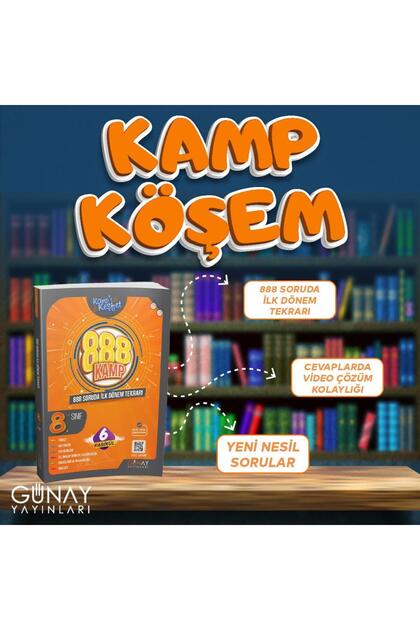 Günay Yayınları GÜNAY YAYINCILIK 8. SINIF TÜM DERSLER İLK DÖNEM