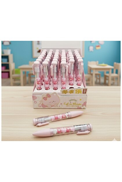 Meyra Accessories sakura çiçek temalı oyuncaklı içi figürlü