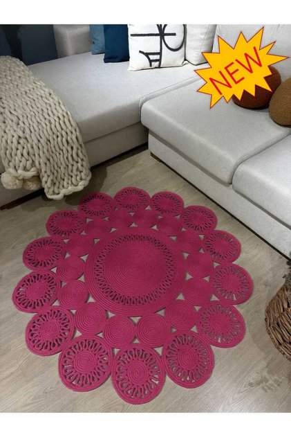 Marguerite Trikot Papatya Model Kilim
