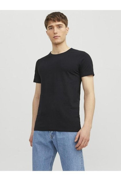 Ανδρικό μπλουζάκι Jack&jones Jjebasic με λαιμόκοψη S/s Noos-12058529