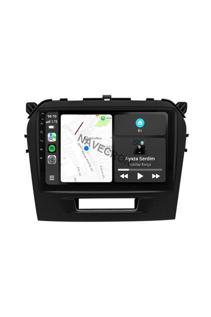 SUZUKI VITARA 2015+ 9" UYUMLU ANDROID MULTİMEDYA GERÇEK 2/32 KABLOSUZ CARPLAY GERİ GÖRÜŞ KAMERALI