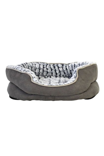 Κρεβάτι για κουτάβια, γκρι χρώμα 55x45x17 cm