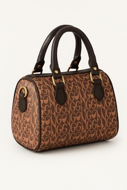 Multi-Colored Patterned Adjustable Strap Women's Mini City Shoulder Bag