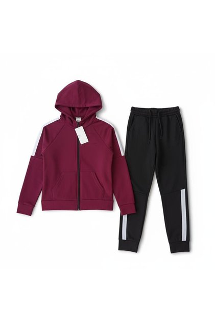 Sweat Suit Burgundy Color Boys