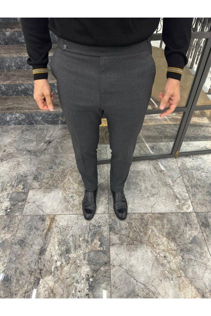 PİLESİZ GENİŞ KEMER PREMİUM PANTOLON