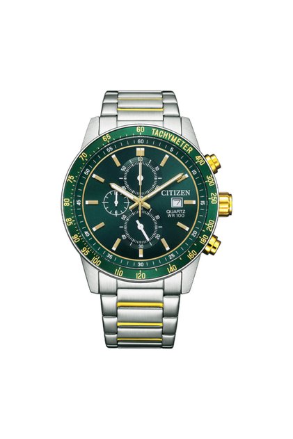 Men's Analog Green Dial Watch - AN3689-55X
