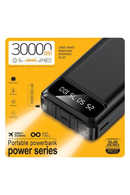 Subzero POWERBANK 30.000mAH - Fiyatı, Yorumları