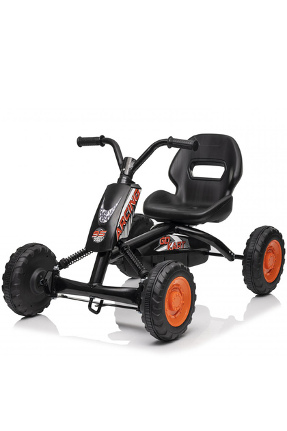Kart cu pedale Kinderplay ArcSpring pentru copii 2-6 ani