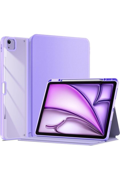 iPad Air 13 Inch Case (M3/M2) & iPad Pro 12.9 (3–6) - Purple