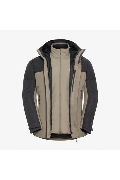 Jack Woflskin グラベルバッグ 3点セット Jack Wolfskin Wild Places 3in1 Erkek Krem Outdoor Ceket - Fiyatı