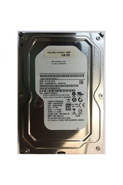 Western Digital (WD) Western Digital 500GB 7200 RPM SATA 3.5″ HDD