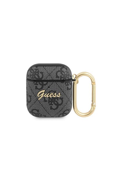 Husa Airpods Generation 1/2 4G Script Logo Gri