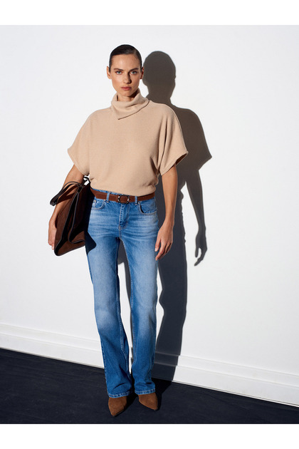 72057 Süet Kemerli Jean-Mavi