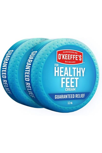 Healthy Feet Foot Cream, 3.2 ounce Jar, (Pack of 2)