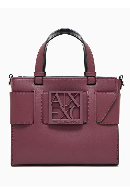 Armani Exchange Bordo Kadın El Çantası 9426900A874UA343 - Fiyatı