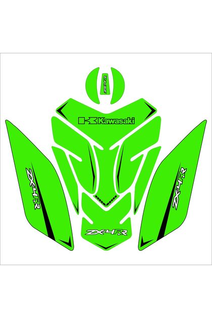 Kawasaki ZX4RR TANKPAD YEŞİL - Fiyatı, Yorumları
