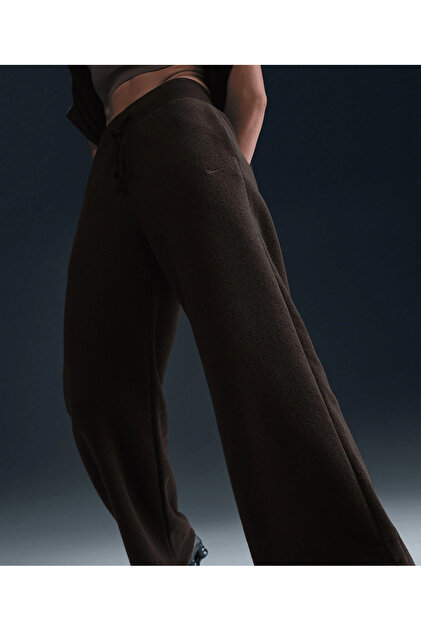 と。 Nike Phoenix Plush HR Pant Wide Kadın Eşofman Altı KUZEY SPORT