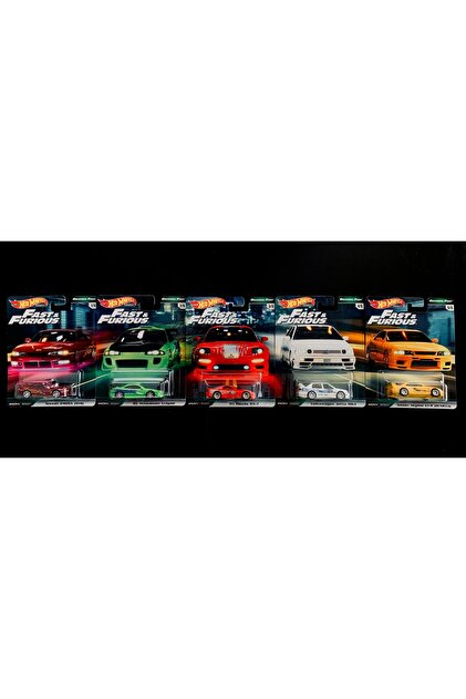 HOT WHEELS Premium F&F - Original Fast 5 li Set - GBW83 - Fiyatı