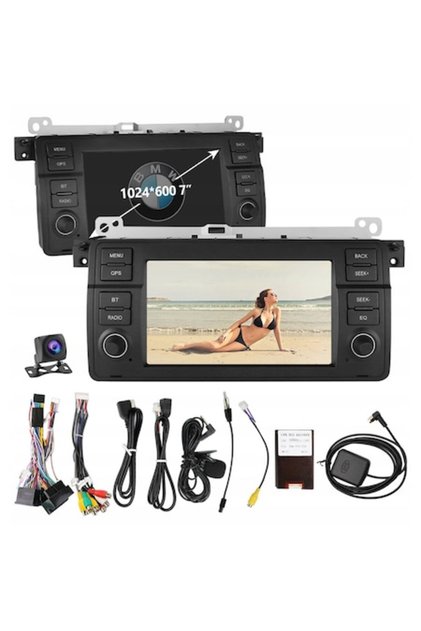 Navigație auto BMW E46 cu Android 13 (1999-2006) – 7", 2GB RAM, 32GB ROM, CarPlay