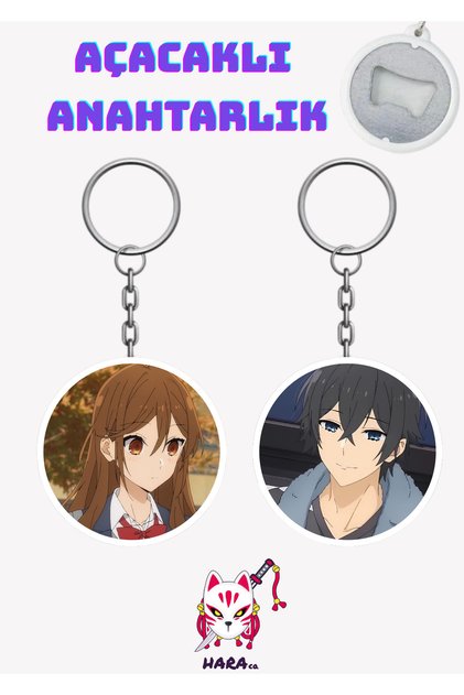 Horimiya Anime Horisan and Miyamurakun Keychain Opener Set (2-Piece) V2