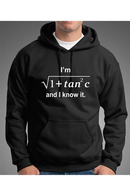 I'M a Sec C and I Know It Funny Math Humor Hoodie