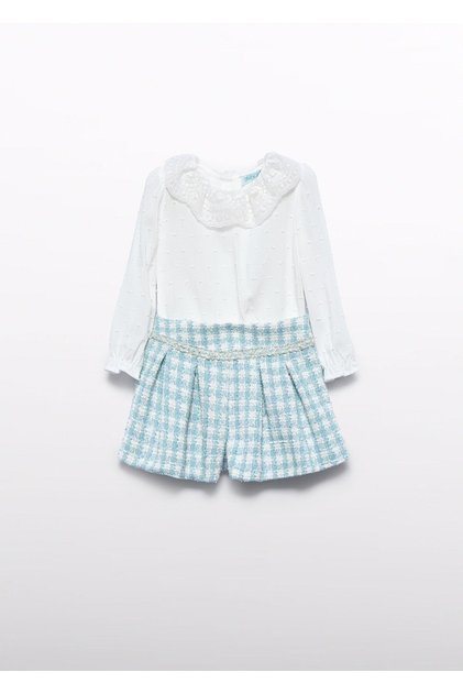 Mayoral Abel&Lula Baby Girl Skirt Set Blue