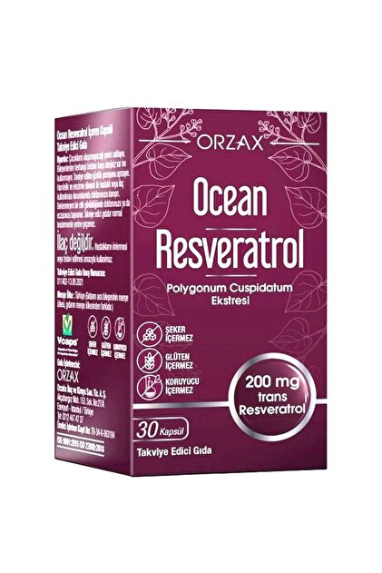 Resveratrol 200 mg 30 Kapsül