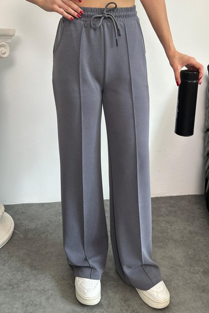 Premium Modal Fabric piped Palazzo Women's Trousers 3103