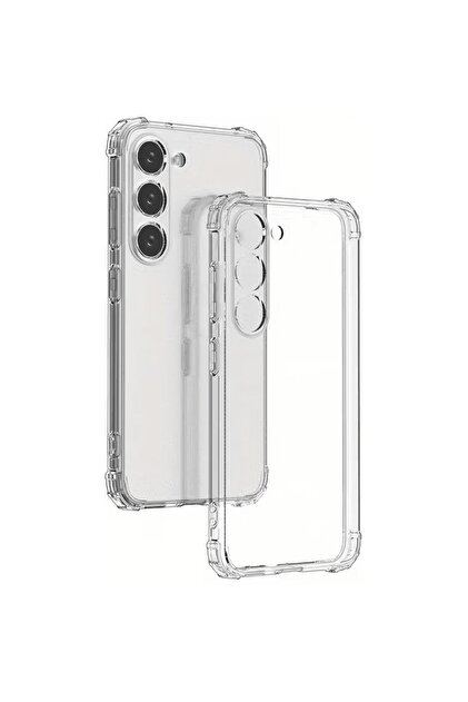 Carcasă de protecție pentru Galaxy A35, TPU Protect Plus cu dop anti-praf, transparentă