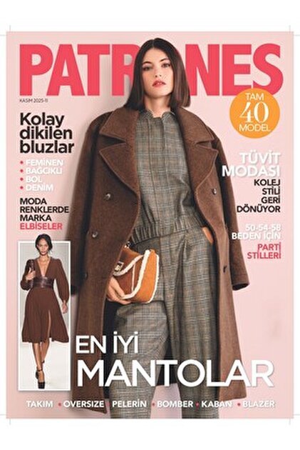 L/S Style AOTOMOTIVE MAGAZINE 美品 Turkuvaz Dergi Patrones Dikiş Dergisi Kasım 2025-11 - Fiyatı
