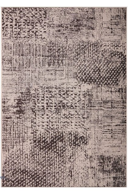 Model covor 1919719, Culoare crem, Maro, Țesătură plată, Antialergic, Bucătărie, Hol, Balcon