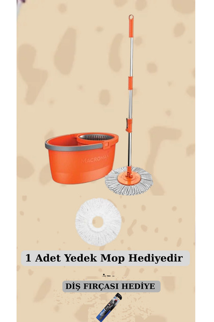 MACROMAX Faster Yeni Nesil Döner Başlıklı Otomatik Temizlik Seti