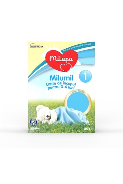 Formulă de lapte praf Milumil 1 Starter, 600 g, de la naștere