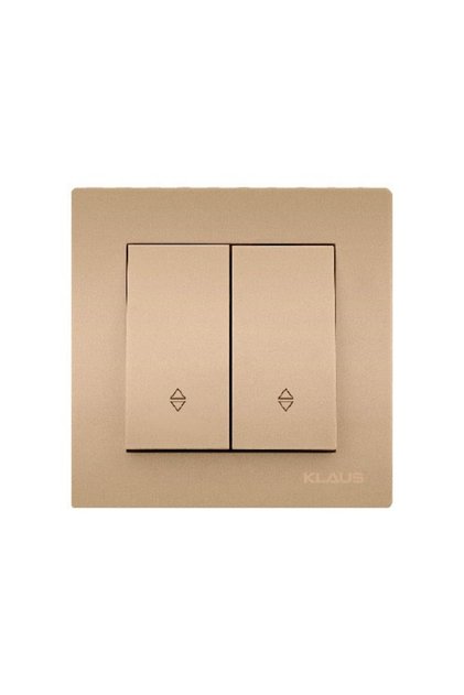 10 Bucati, Intrerupator Dublu Auri Weavien, KE01420 (10/120)
