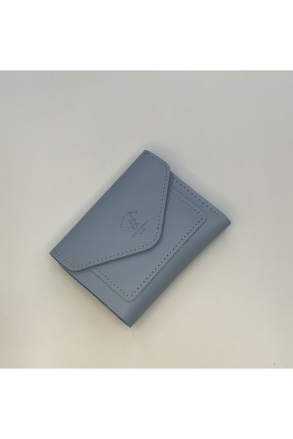 Women's Covered Snap Locked Logo Card Holder Compartment Wallet 13x10cm