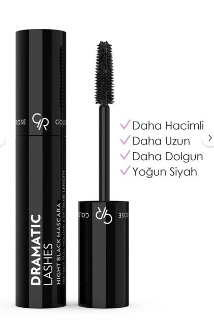 ماسكارا دراماتيك لاشيز نايت بلاك - حجم مكثف: ماسكارا سوداء تضيف طولًا وحجمًا