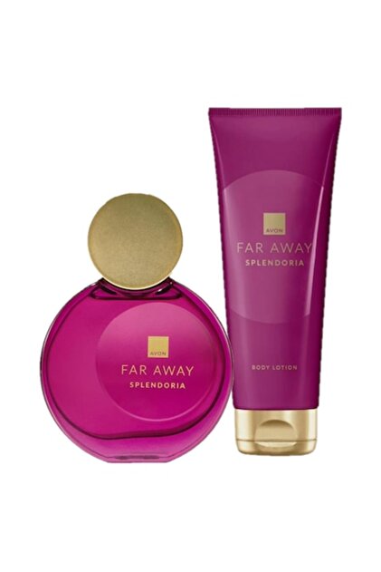 Far Away Splendoria set din Eau de Parfum piese: 50 ml și loțiune de corp 125 ml