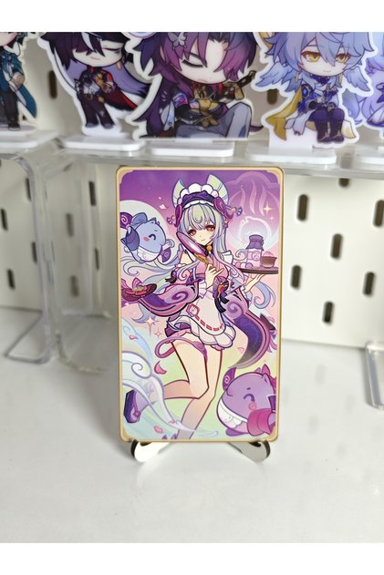 Genshin Mizuki Metal Collection Card Metal