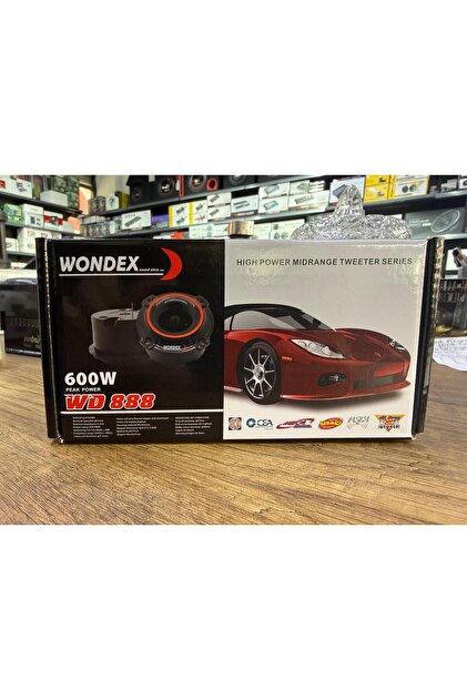 wondex Wd-888 600Wat 7.5cm Super Bullet Dome Tweeter Tiz - Fiyatı