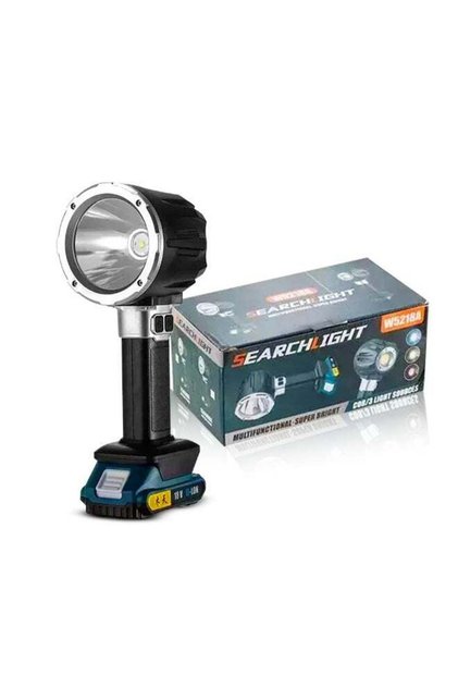 مصباح يدوي LED قابل لإعادة الشحن من Toby's مقاوم للماء IP65 مع أقصى سطوع 1000 لومن - IP65