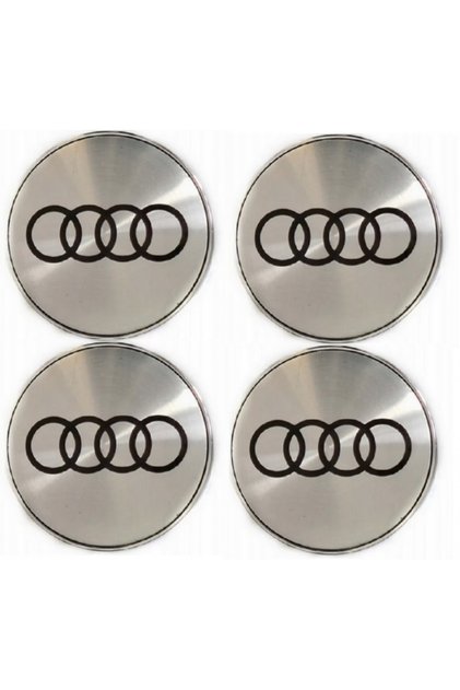 Set de 4 capace de jantă din aliaj de 60 mm