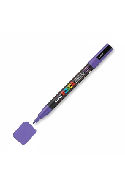 Uniball Posca (0.9-1.3) Water-Based Poster Marker Purple